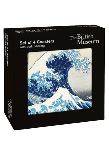 Great Wave Coaster Set - Museum & Galleries